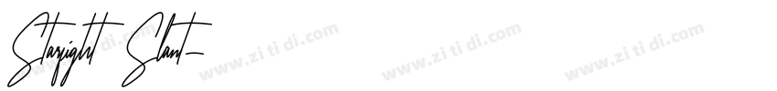 Starfight Slant字体转换 Starfight Slant字体转换